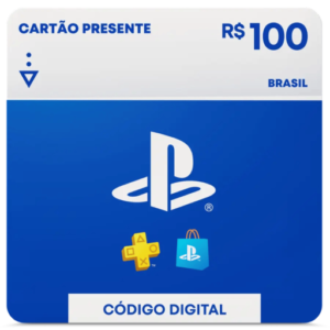 Gift Card Playstation Store - R$100
